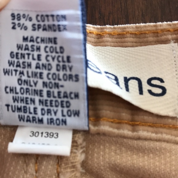 Women’s size 4 tan gap jeans corduroy skirt - Picture 4 of 8